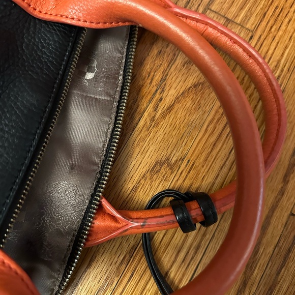 Stylish Black and Orange Women's Bag - Picture 8 of 9